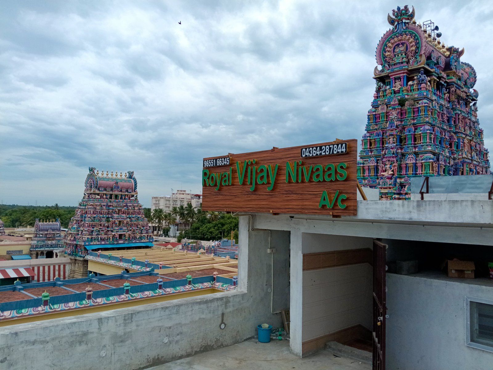 Temple Gopuram View